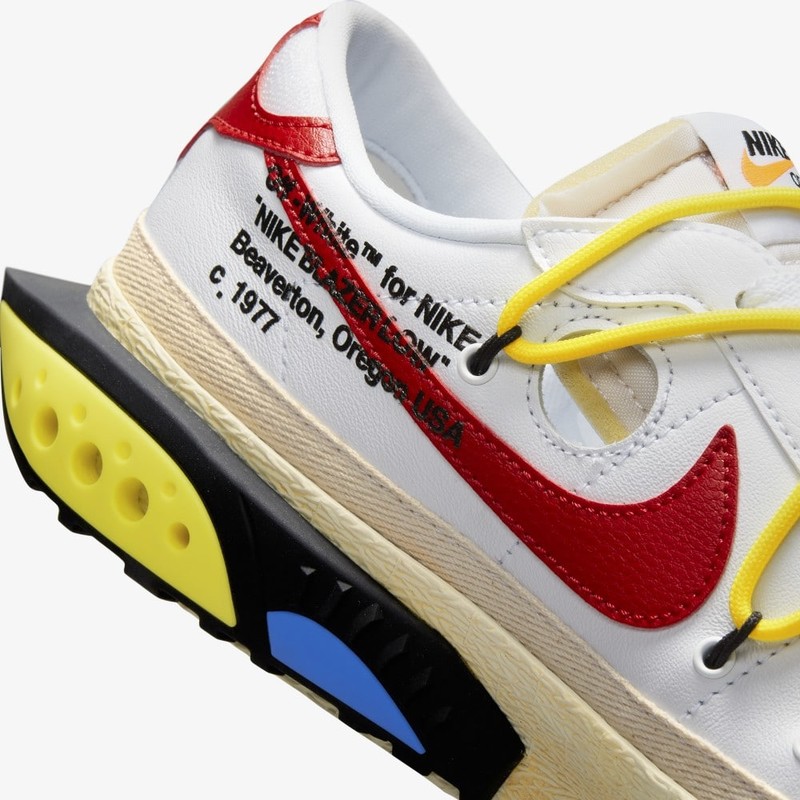 Off White x Nike Blazer Low White DH7863 100 Grailify